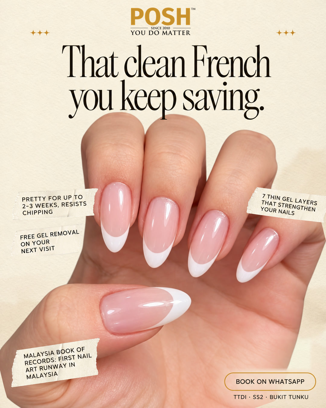 POSH Nail Spa ad NP1