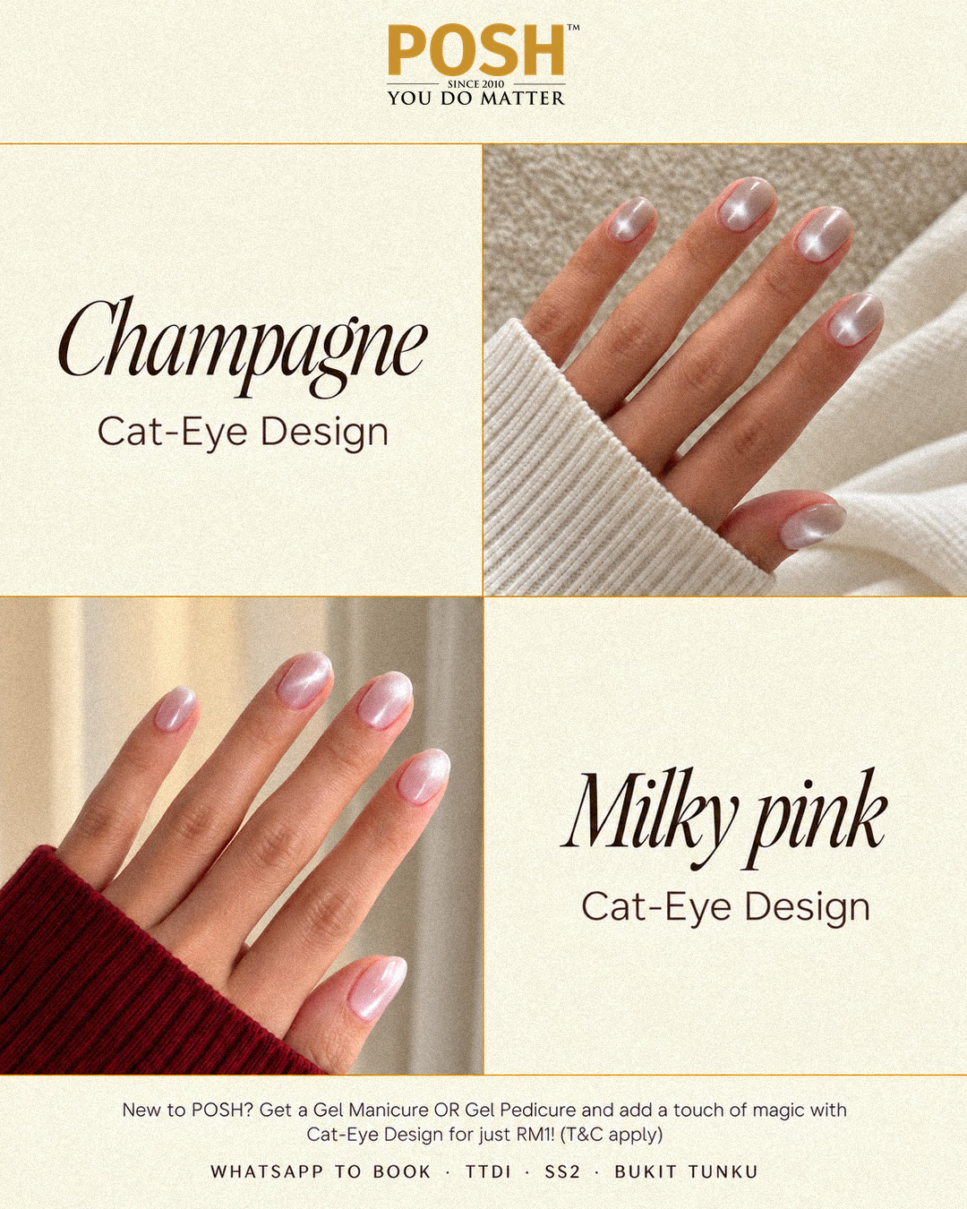 POSH Nail Spa ad RM1-N09, card 2 of 3